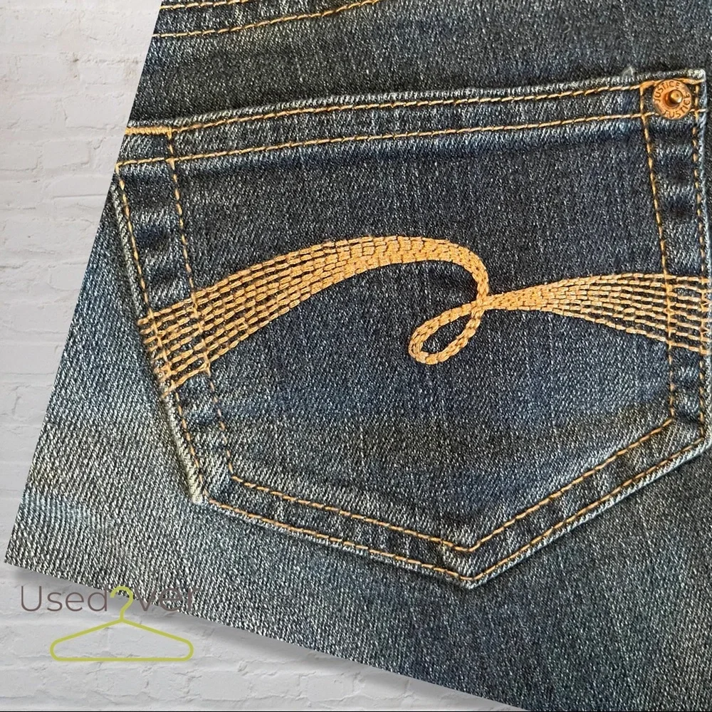 JUSTICE JEANS ZIPPER DETAILING SZ 10R